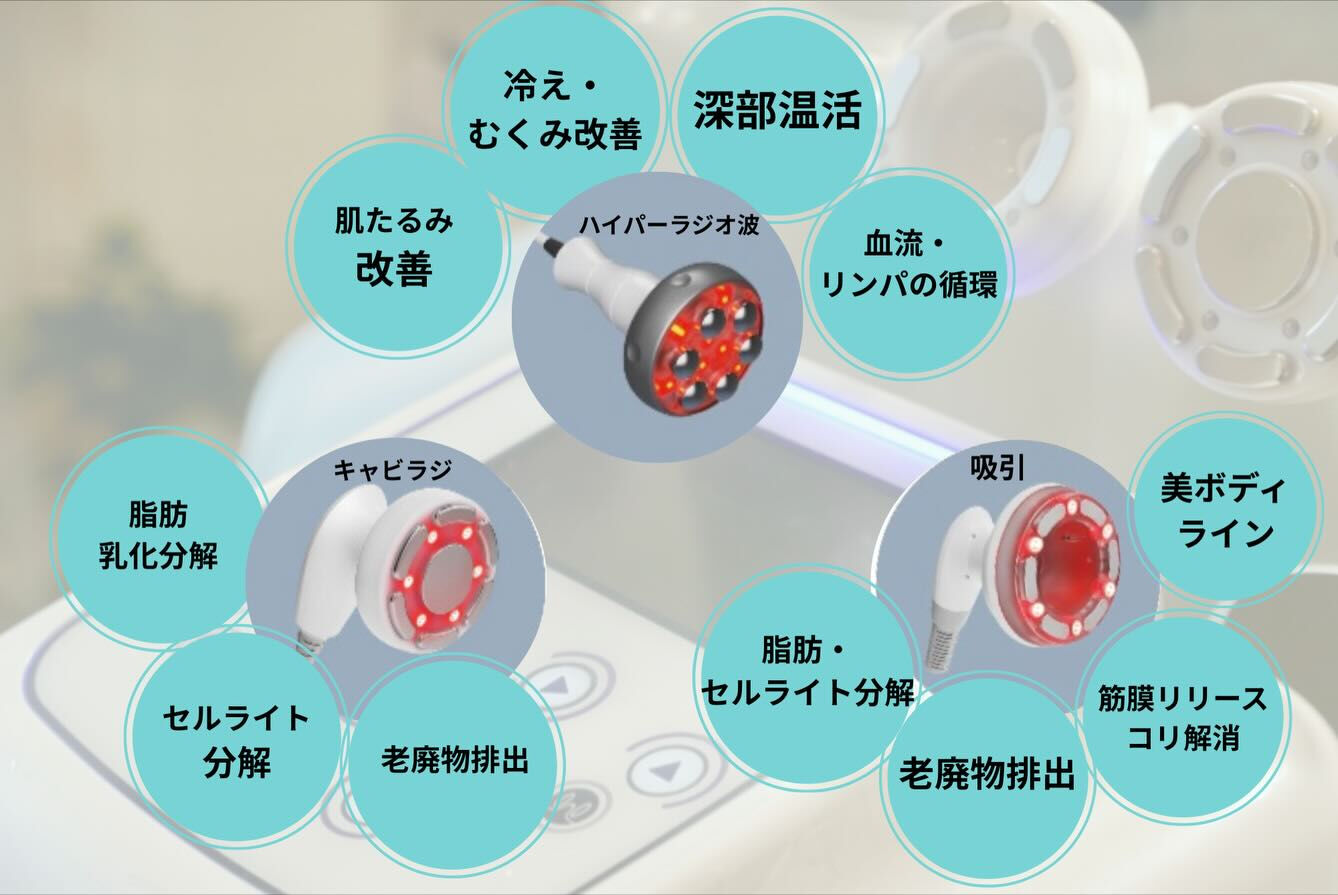 🩷遠赤外線で“燃やす”、キャビで“砕く”、吸引で“流す”！🩷